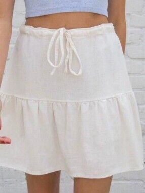BRANDY MELVILLE Linen Blend Kenzo Skirt, size S